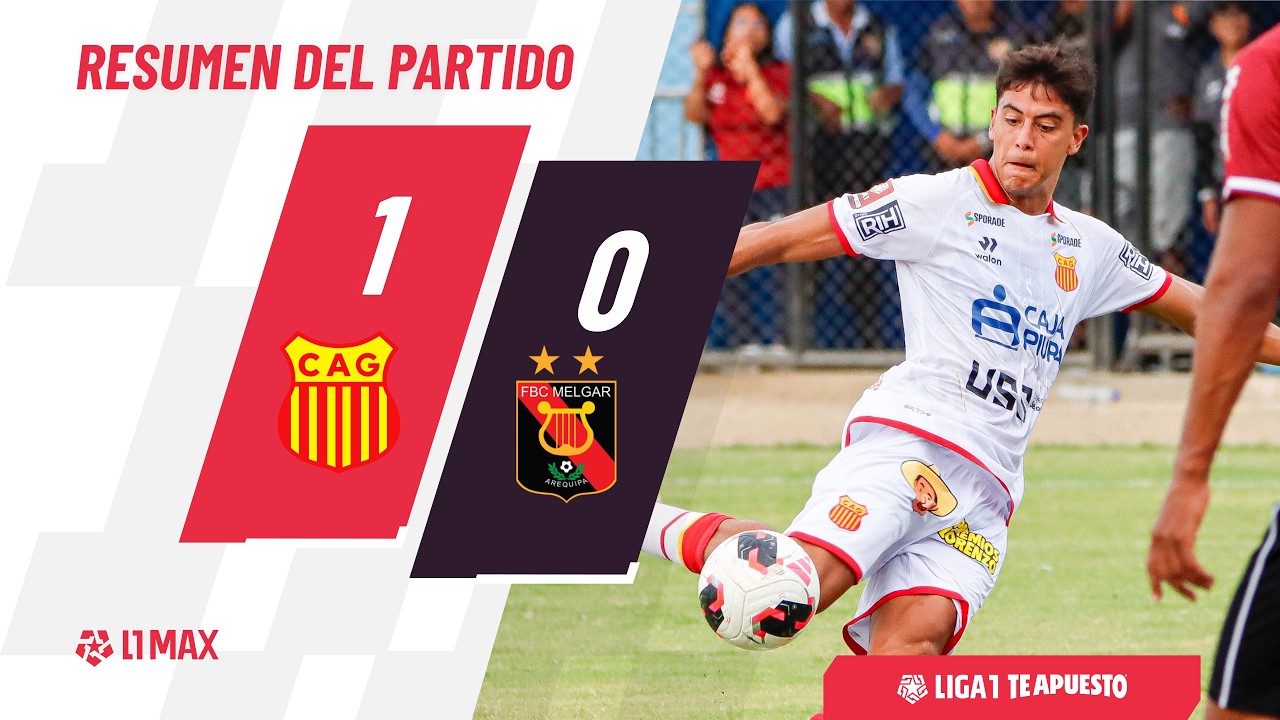 Atl&eacute;tico Grau 1-0 Melgar: resumen de hoy, el GOL y MEJORES JUGADAS | #Liga1TeApuesto2026