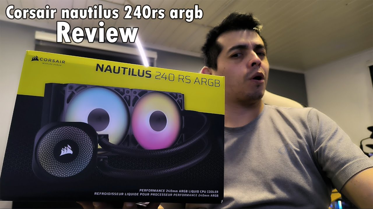 CORSAIR NAUTILUS RS 240 ARGB - REVIEW