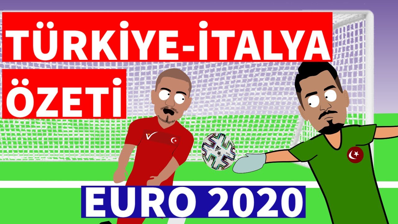 T&Uuml;RKİYE - İTALYA MA&Ccedil;I &Ouml;ZETİ #EURO2020