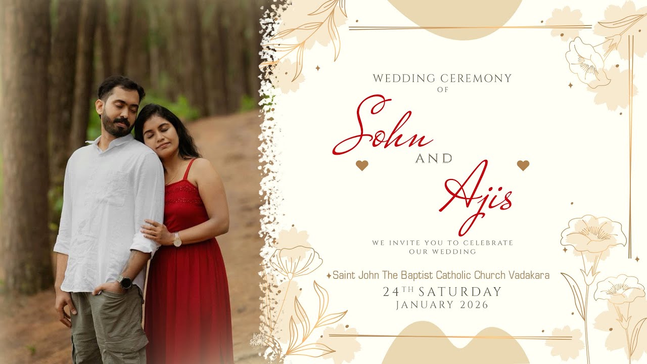 Wedding Ceremony SOHN & AJIS  |   LIVE  |   24.01.2026