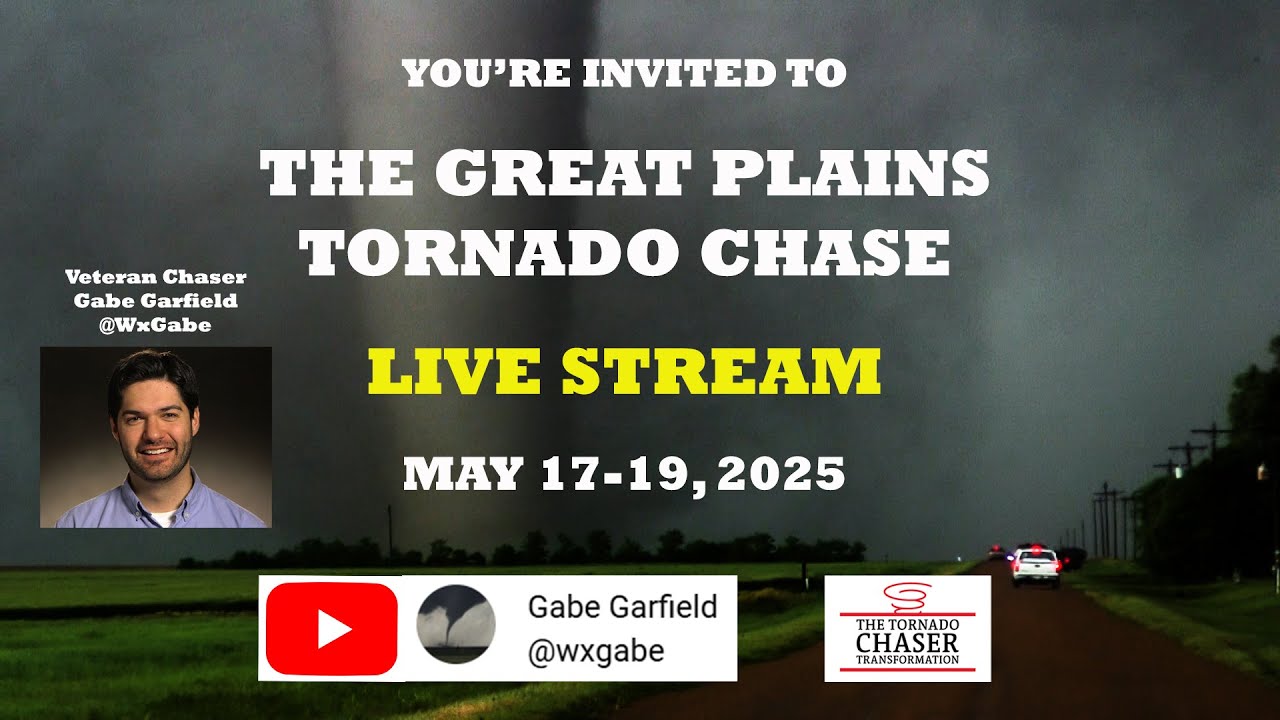 🔴 LIVE: Chasing Tornadoes in Texas and Oklahoma - May 17, 2025