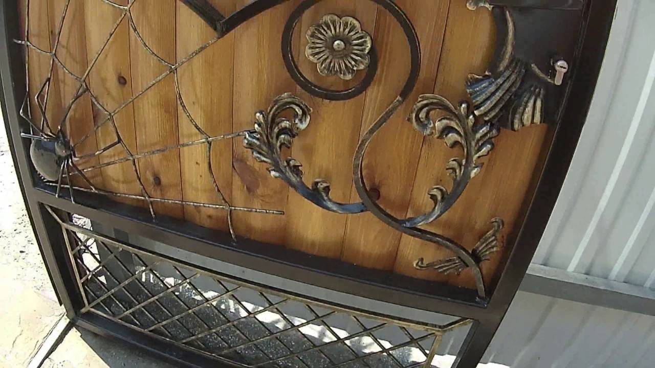 Сделай сам.  Калитка. Холодная ковка