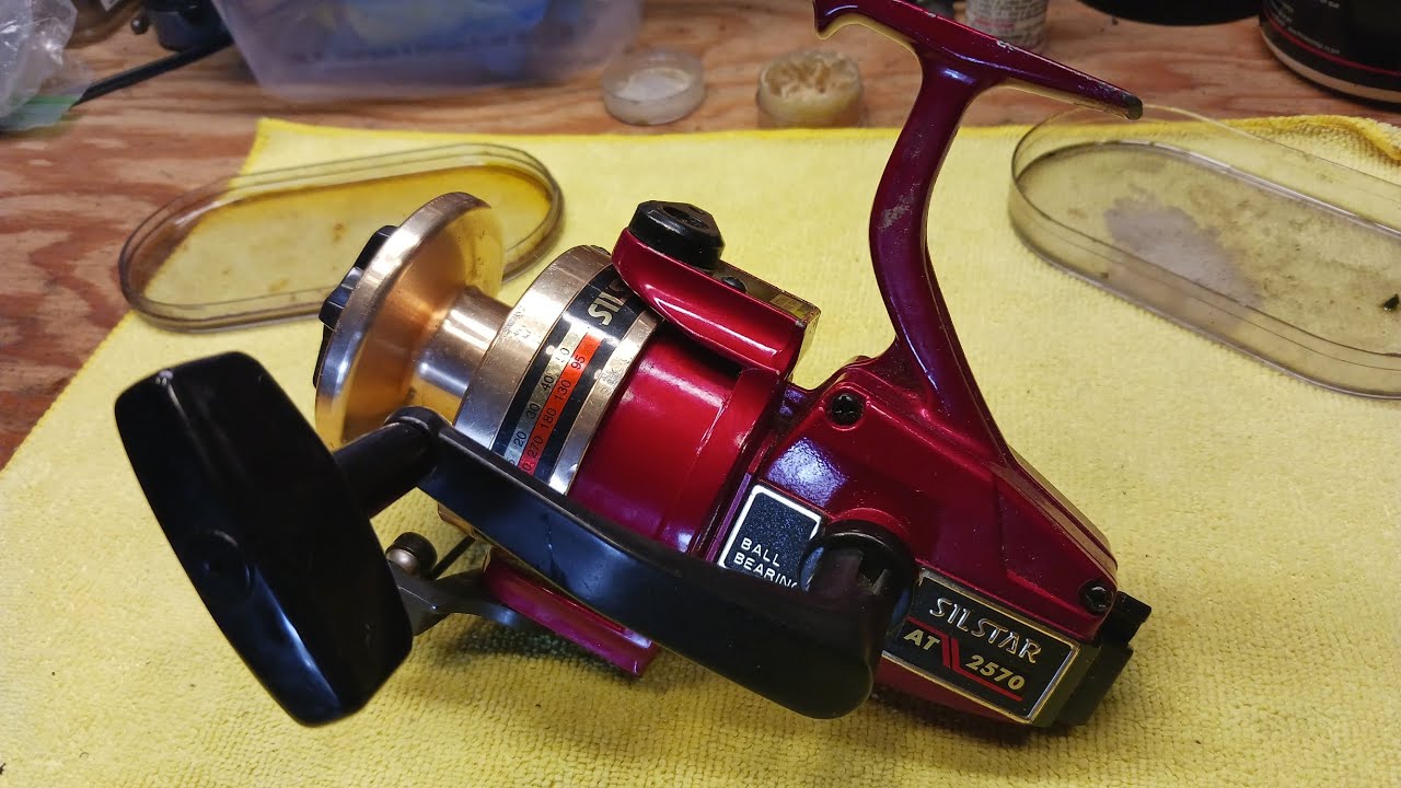 Обслуживание спиннинговой катушки Silstar AT 2570 Surf