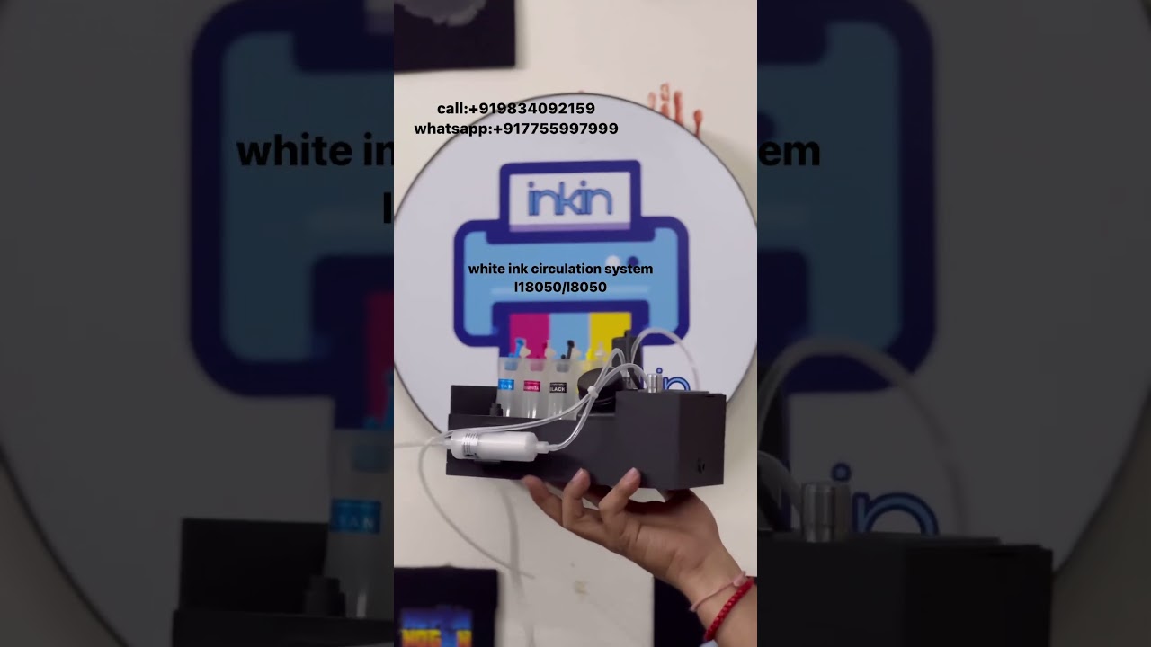 white ink circulation system for epson l18050 dtf printer