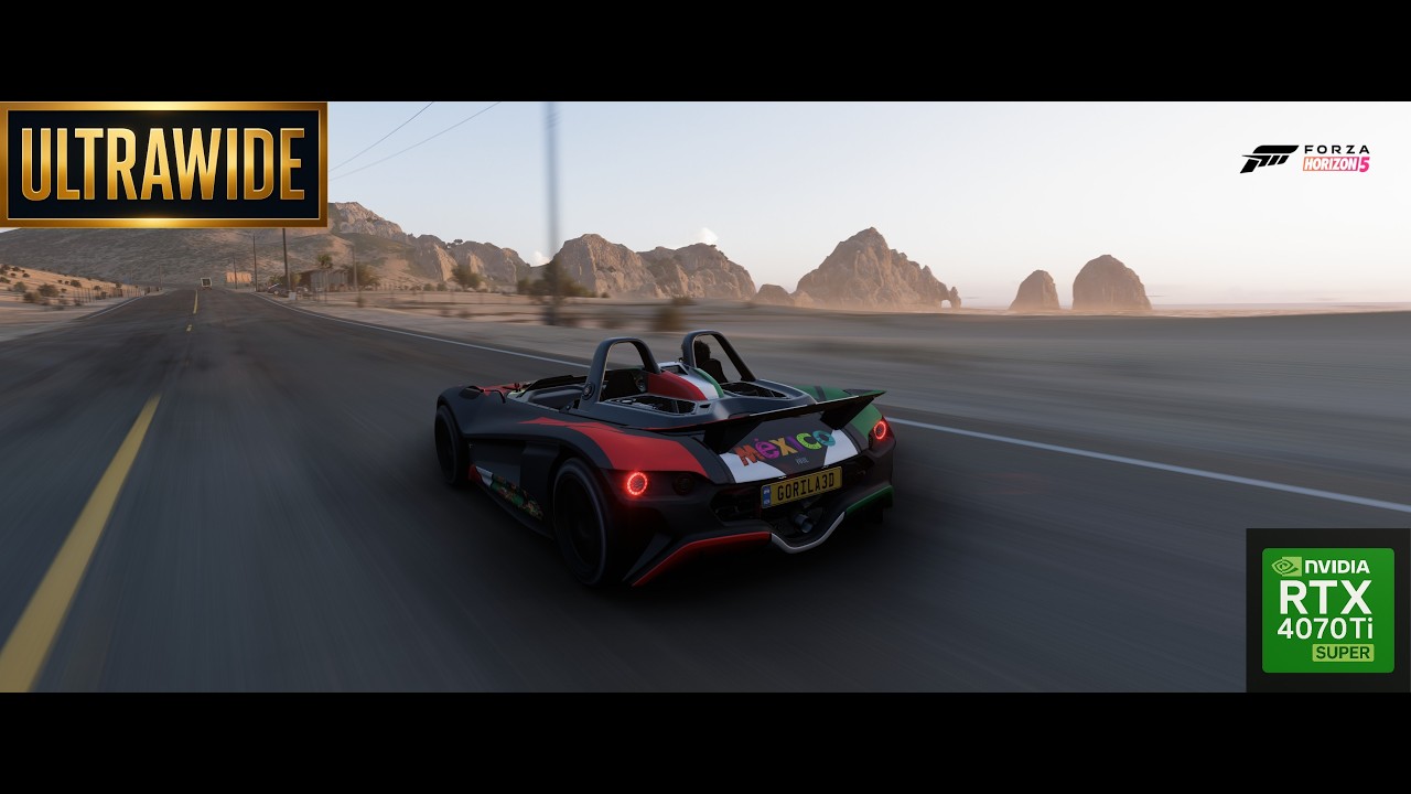 VUHL 05RR - Forza Horizon 5 Goliath Race - Moza CS V2P Wheel Gameplay - Ultrawide