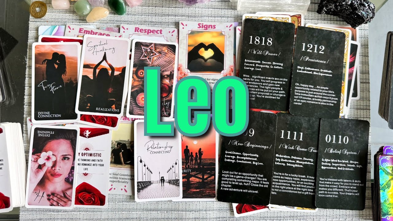 LEO♌️SEEING SIGNS FROM THE UNIVERSE EVERYWHERE🌈DEEP KNOWING🔥GUIDED PATH🧿A DIFFERENT PERSPECTIVE🍀❤️TF