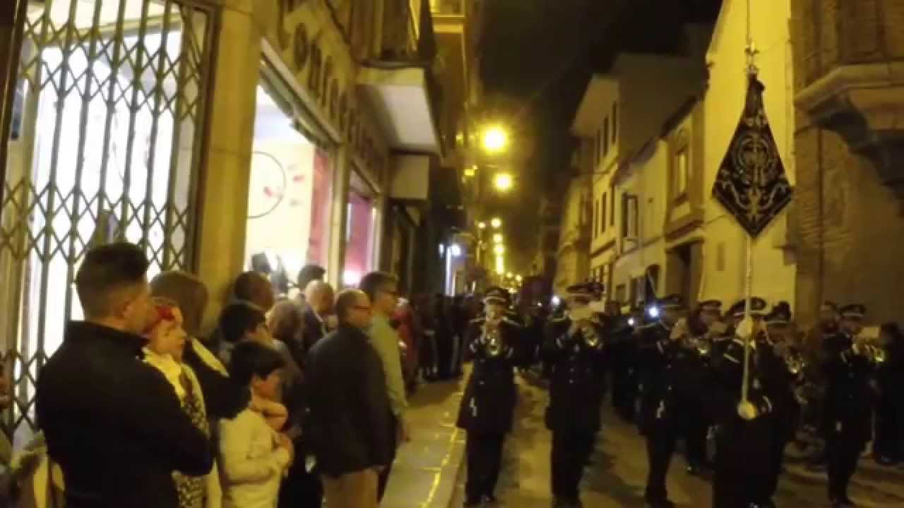 Corriendo la Vega de Antequera [1]: Presentación y paso del Cristo de la Misericordia