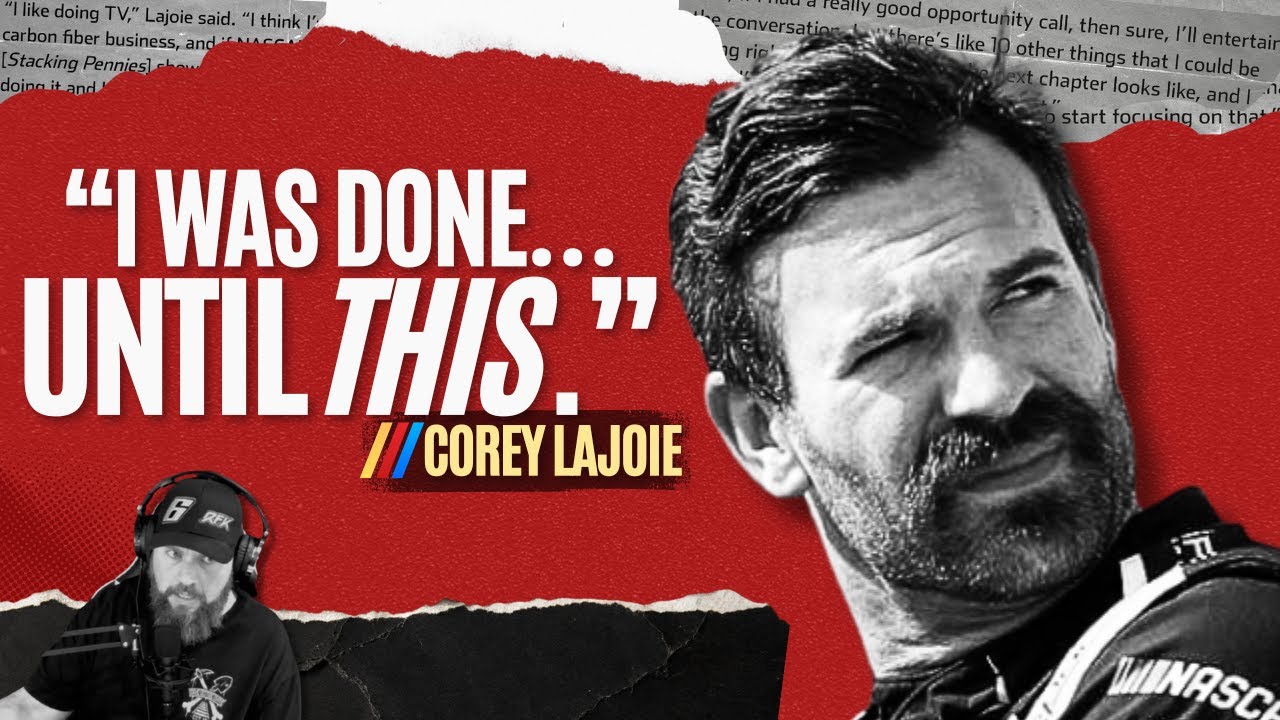 Corey Lajoie: NASCAR Cup Underdog on the Opportunity That Brought Him Back