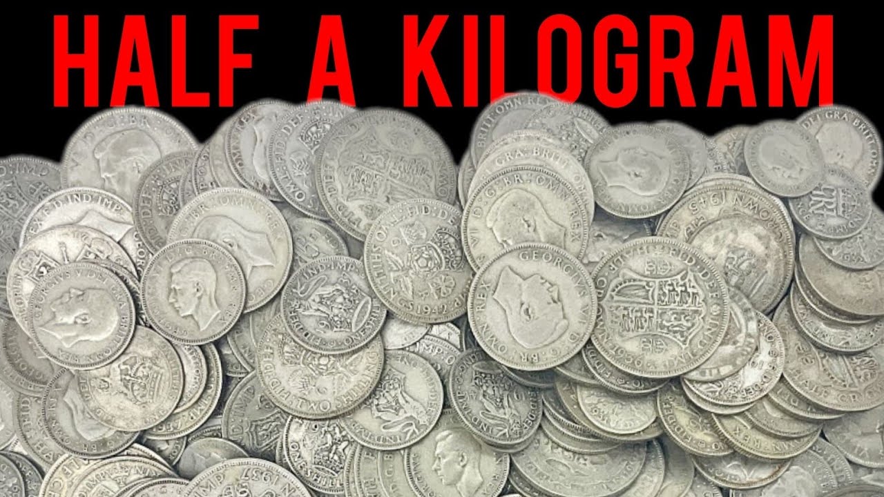 Unboxing Half a Kilogram of British Silver Coins!