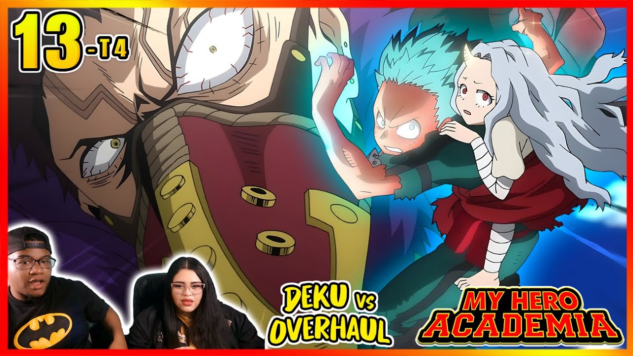 ¡DEKU vs OVERHAUL! DEKU AL 100% 🔥🔥 / BOKU NO HERO EP 13 TEMP 4