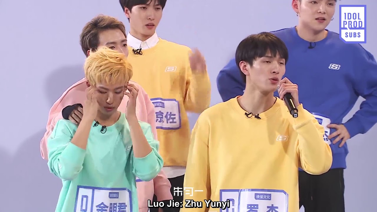 [ENG] Idol Producer EP3 Behind the Scenes: Luo Jie considers face when choosing teammates