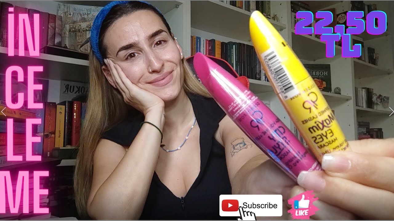 A101'DEN ALDIĞIM GOLDEN ROSE MASKARALARI DENİYORUZ! (1) 22,50 TL'YE MASKARA