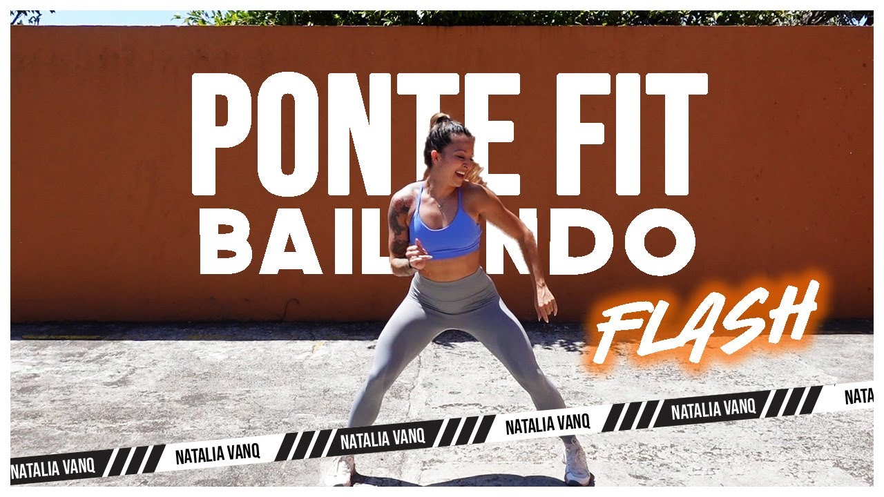 💪🏽 BAILE FIT FLASH en CASA #13 Cardio Dance QUEMA calorías - Zumba Dance Class - Natalia Vanq