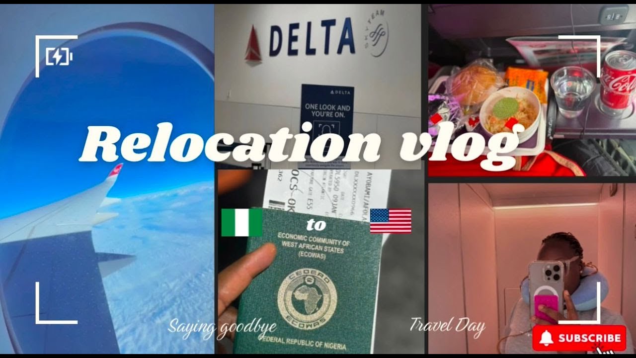 ВЛОГ О ПЕРЕЕЗДЕ✈️: ЧАСТЬ 2; ПЕРЕЛЕТ ИЗ НИГЕРИИ🇳🇬 В США🇺🇸