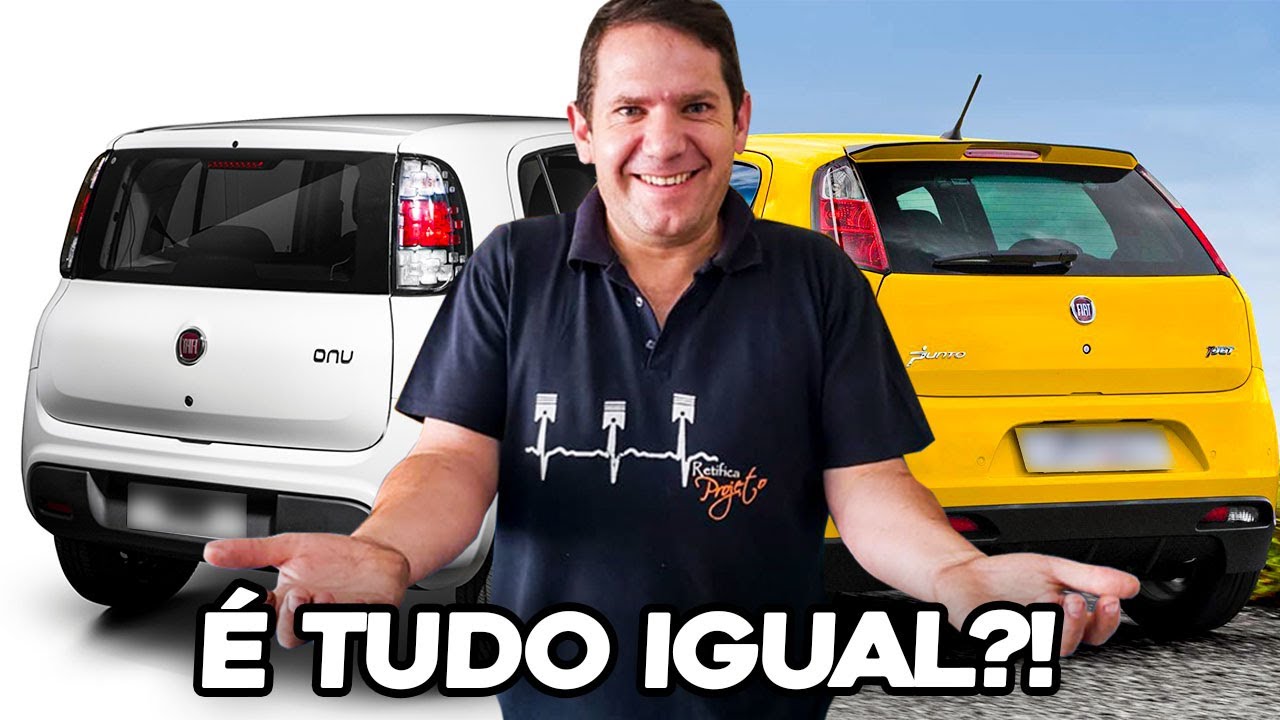 MOTOR DO FIAT PUNTO E BRAVO T-JET É O MESMO DO UNO FIRE 1.4??😱😱 WHAT??