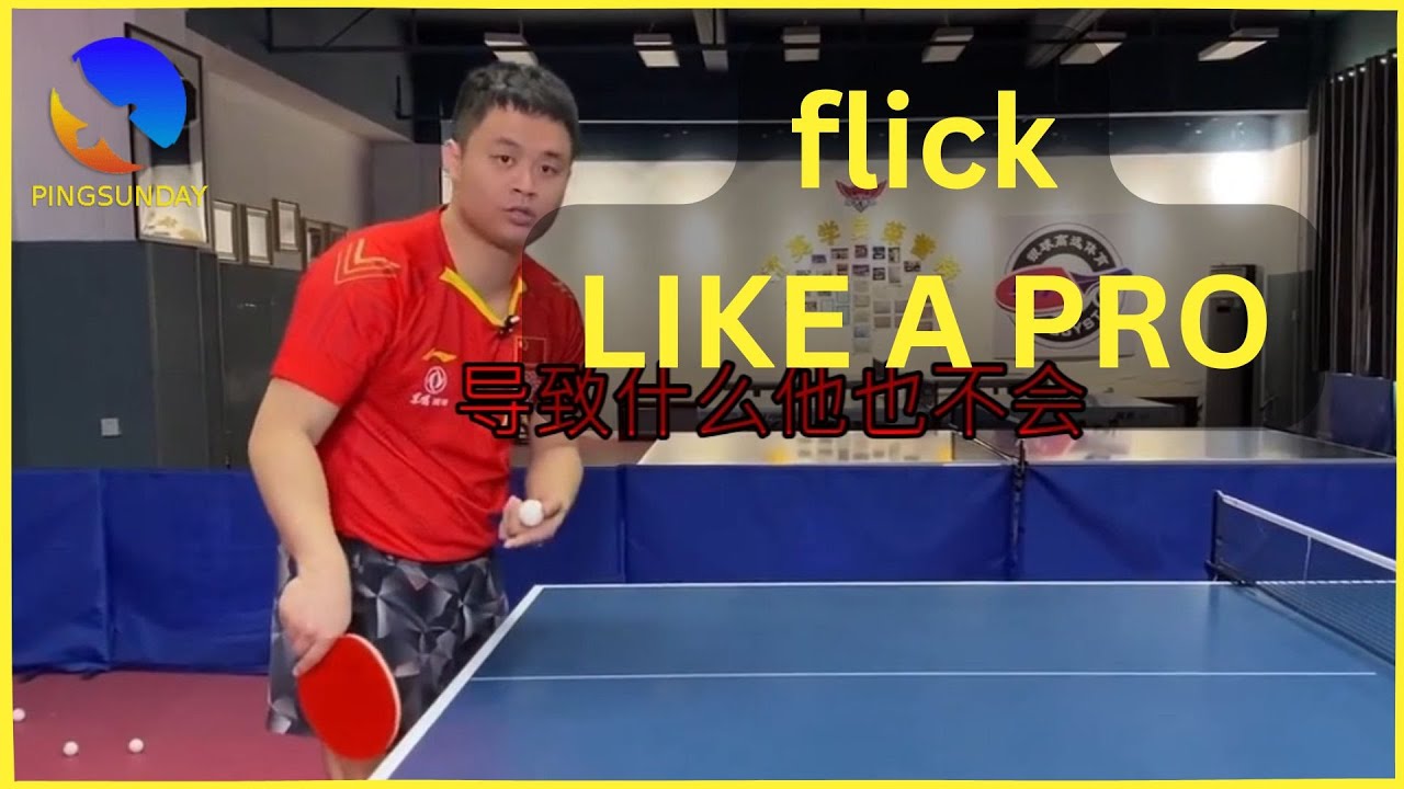 Coach Sun - Forehand flick like a pro