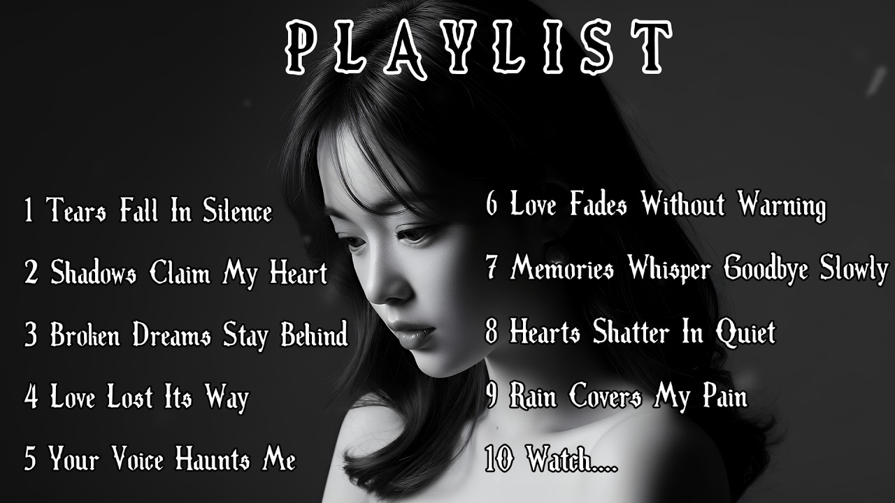 Tears Fall In Silence - Beautiful Sad Love Songs 2026💔😭 New English Relaxing Music Playlist