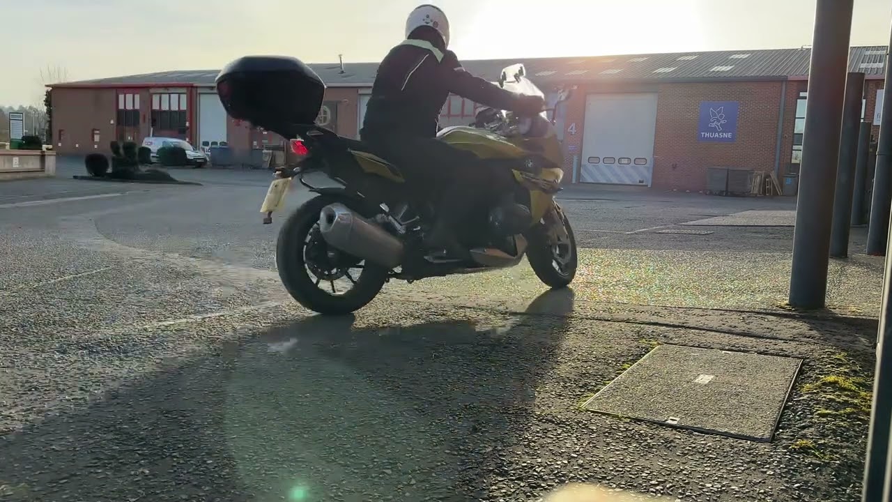 28 January 2024 BMW RS SE slow ride practice