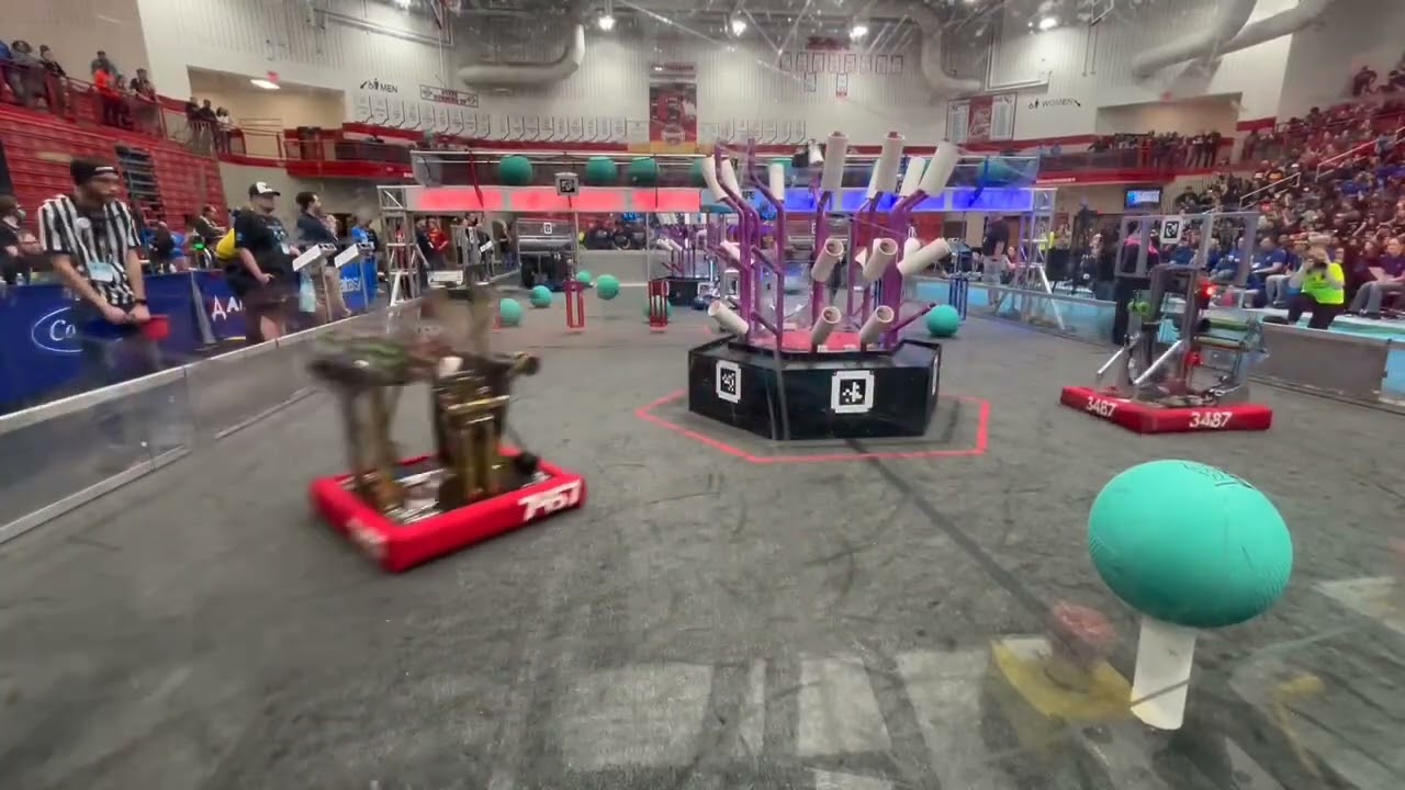 FIN DCMP Finals 3 Driver Station POV  7457 suPURDUEper Robotics
