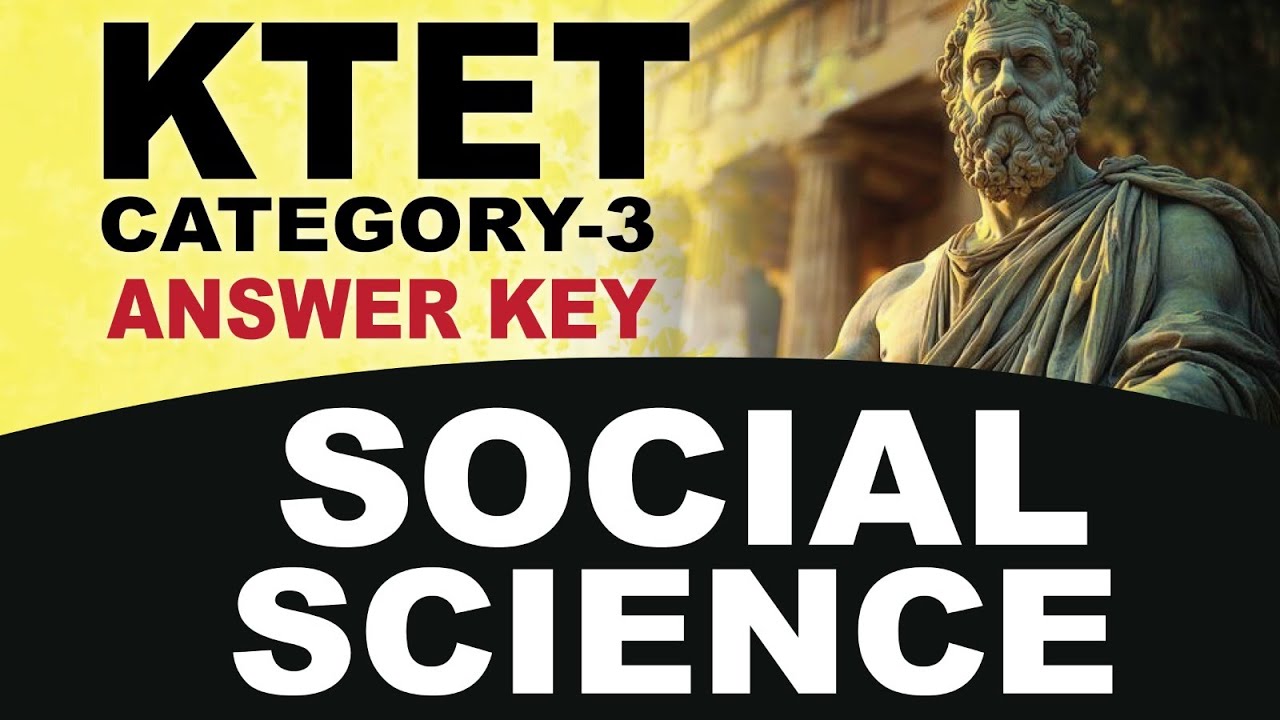 KTET ANSWER KEY | CAT 3 SOCIAL SCIENCE | 23/02/26 | KTET 2026 #ktetexam2026 #ktet3social #aims