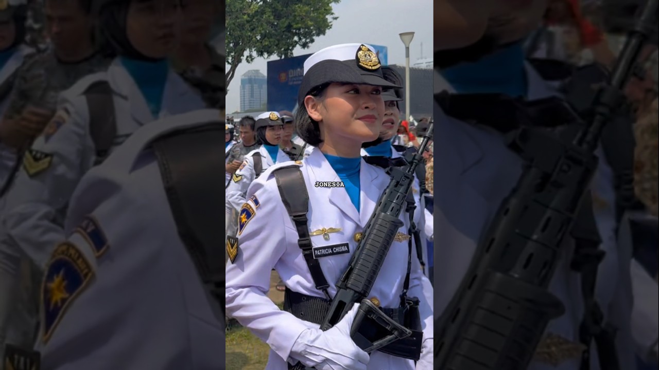 Benar2 Mantap 🔥 Tentara Cantik TNI Angkatan Laut 
