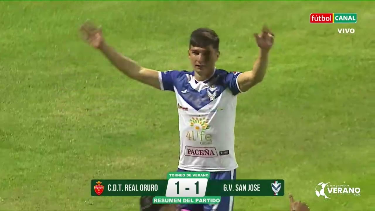 Real Oruro 1 - 1 GV San Jose