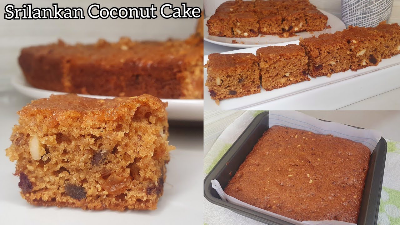 Srilankan Coconut Cake without Oven|Eid recipes|traditional recipe|Bibikan|Srilankan muslim recipe