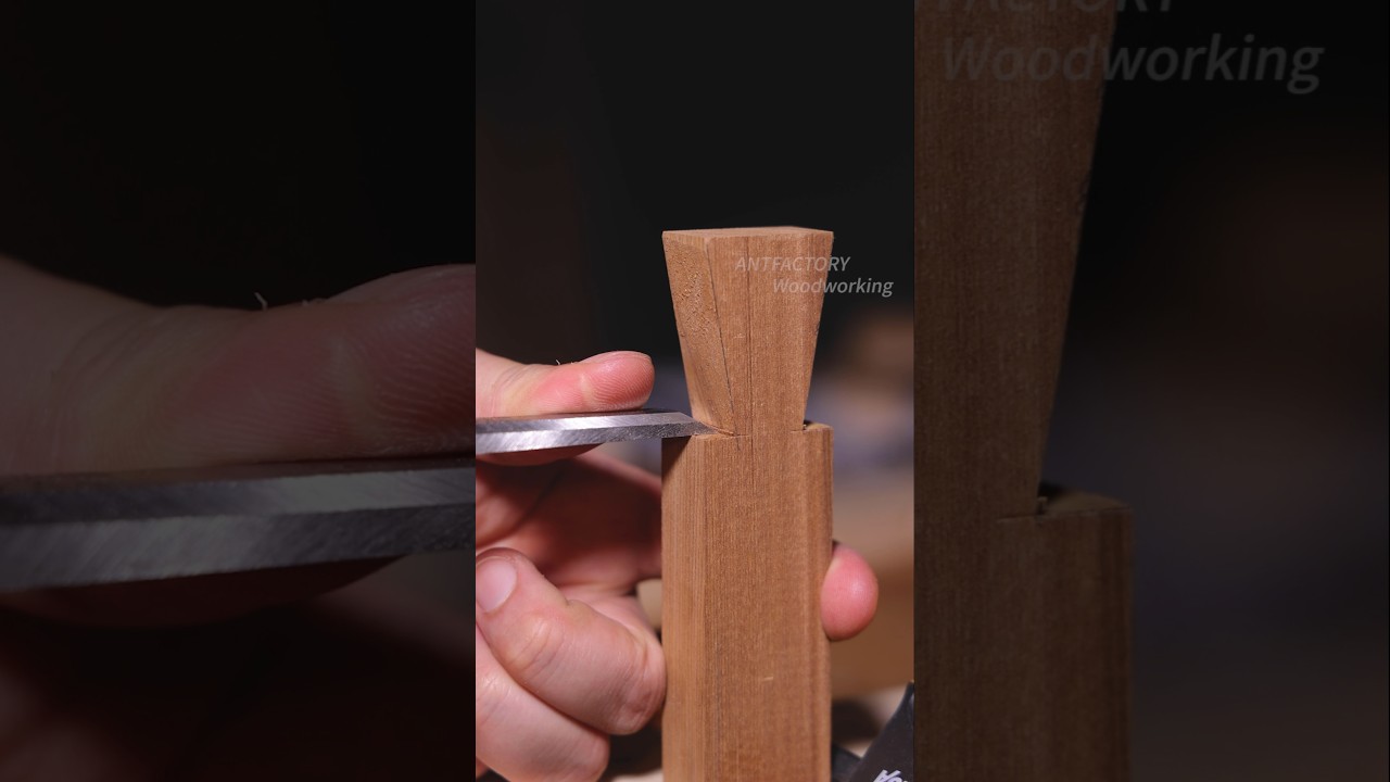 Wood Joint So Good It Sparks Joy #asmr