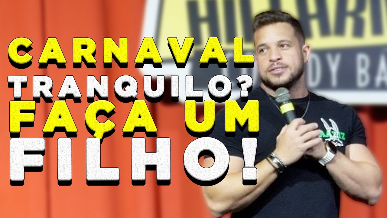 CHEGOU O CARNAVAL - FLÁVIO ANDRADDE STAND UP COMEDY