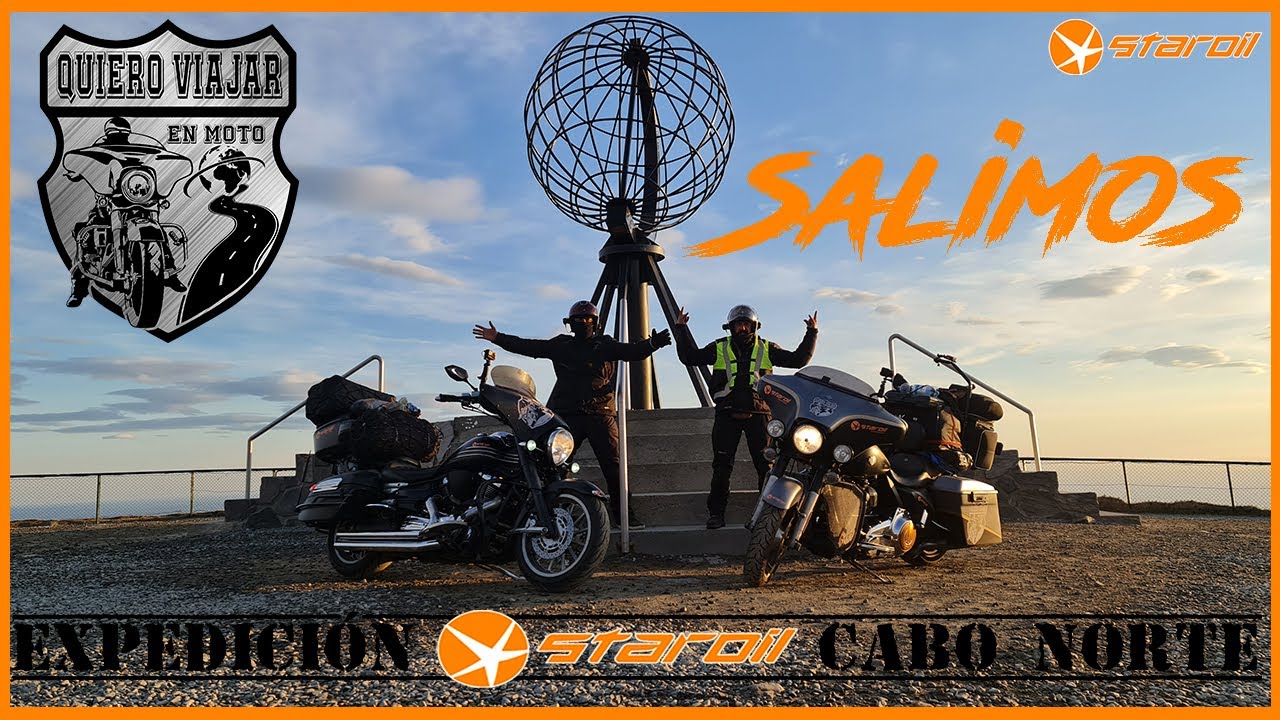 01 ⛽️Expedición Staroil a 🏍CABO NORTE 🏍✌️Así llegamos a Nordkapp🇧🇻 en MOTO