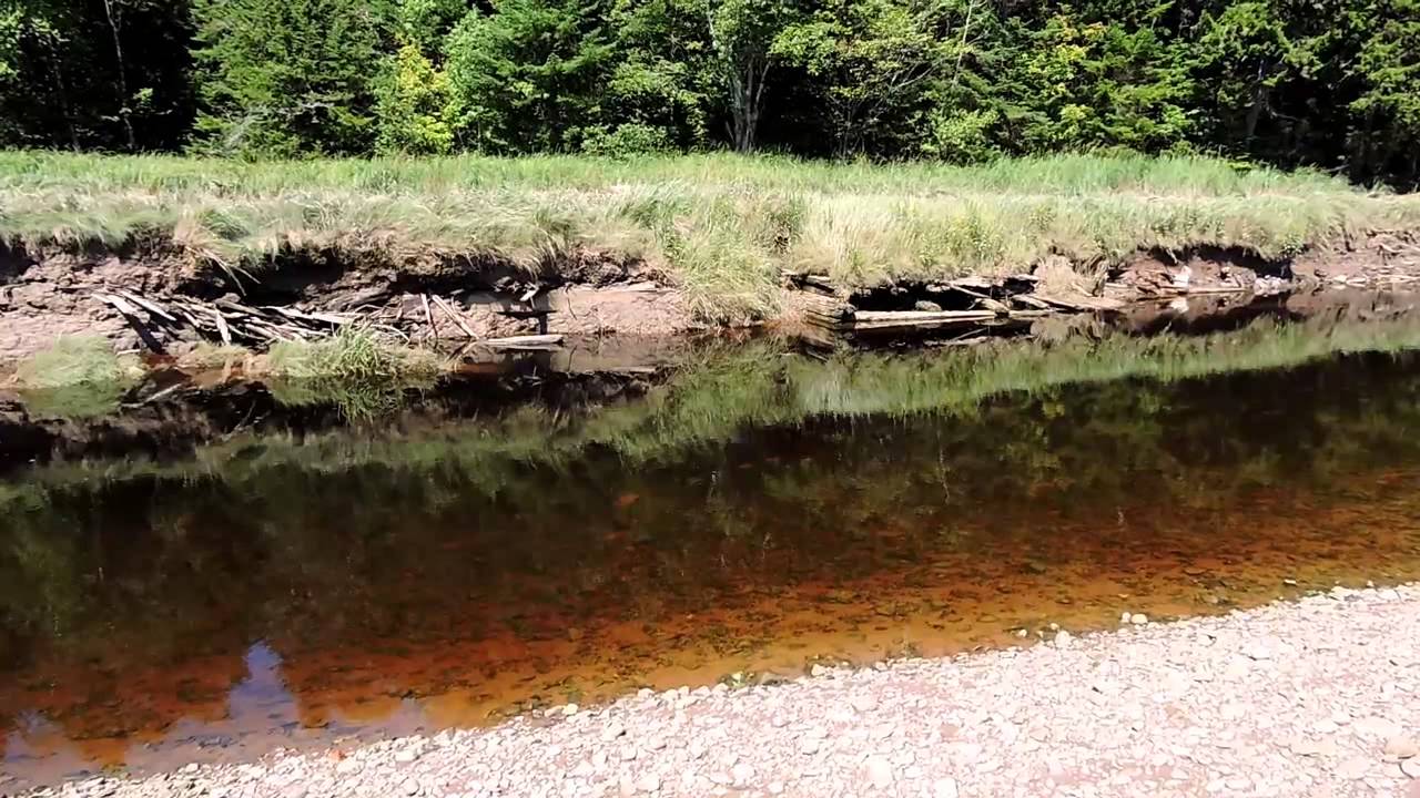 Tidal Mills on the Apple River, Nova Scotia
