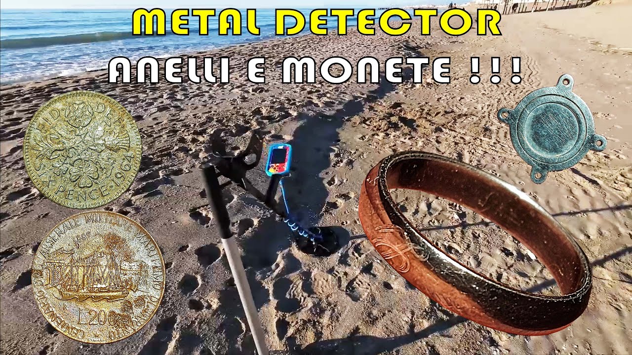 In spiaggia con Minelab Manticore TROVO ANELLI e MONETE - Ricerca con il METAL DETECTOR