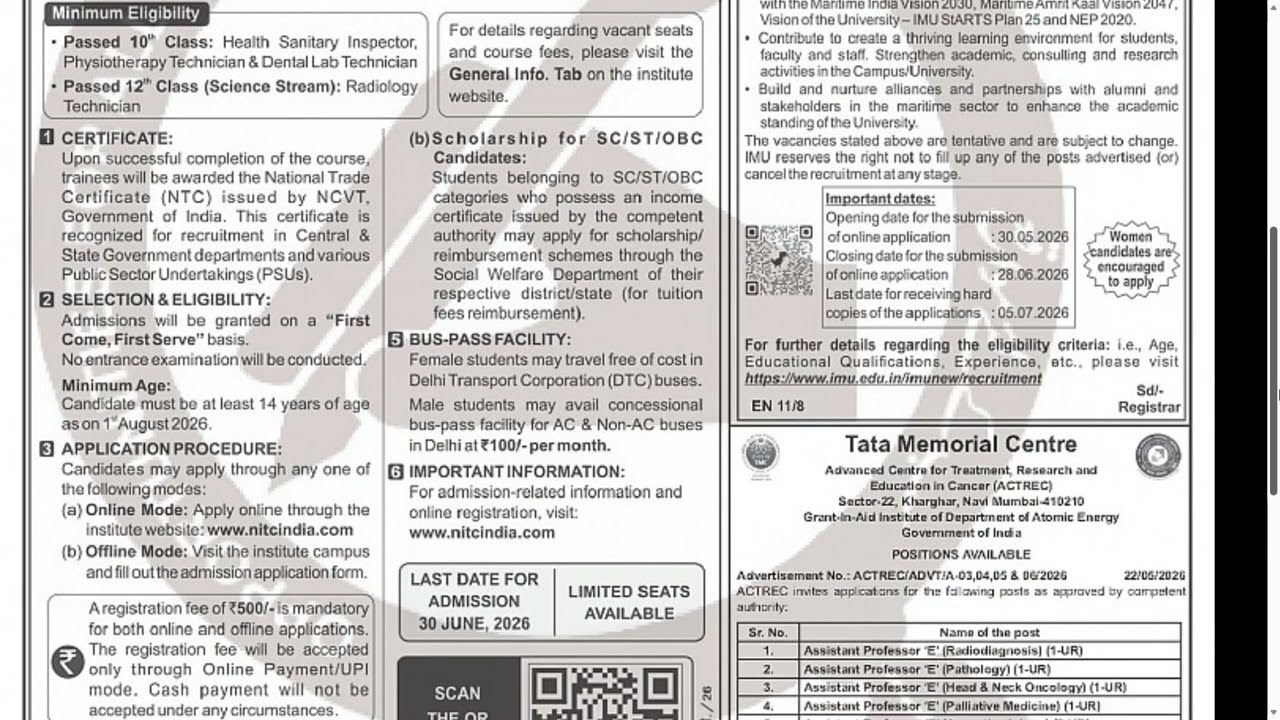 Employment News PDF: 13 - 19 June 2026 (3rd Week)  #employmentnews #govtjobs #ssccgl