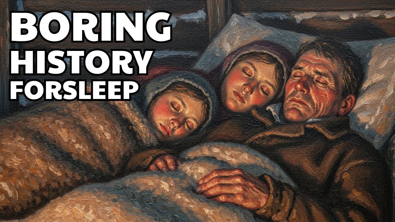 How Did Frontier Families Survive the Coldest Nights in Log Cabins | Relaxing History for Sleep