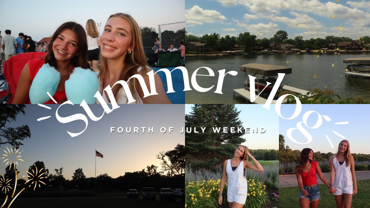 Fourth of July Weekend 🇺🇸 | Fireworks, Friends & Summer Nights