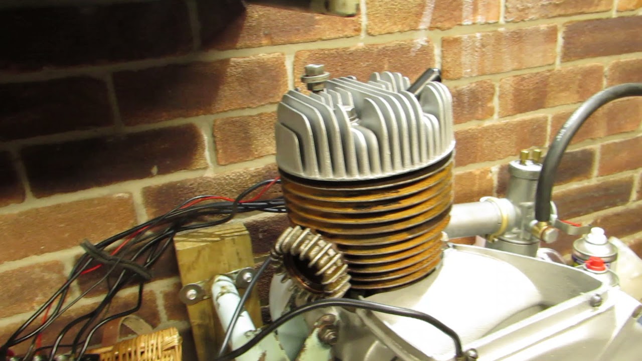 Invacar 12e, Villiers 11e, engine first run after re-build.