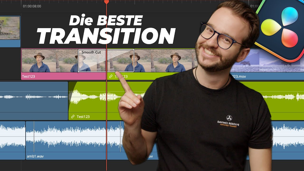 VERSPRECHER verstecken - mit SMOOTH CUT | DaVinci Resolve 20 Studio