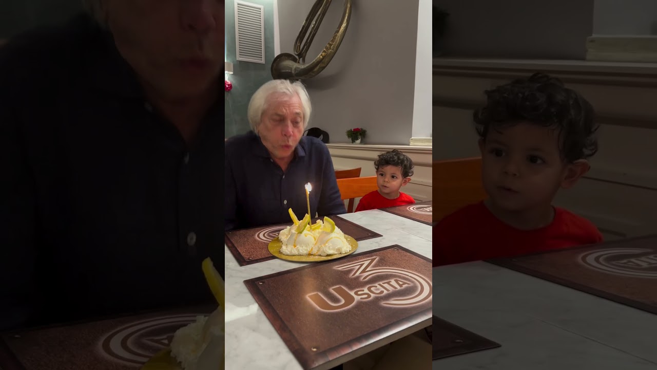 Grazie a tutti per i tanti auguri che ho ricevuto. Sono commosso da tanto amore. Vi amo💙😘