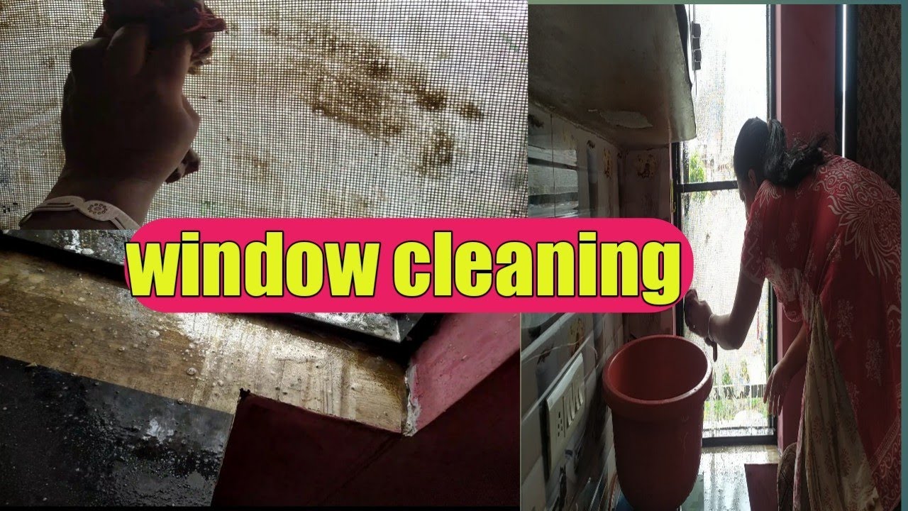 kitchen window deep cleaning, रसोई की खिड़की को कैसे साफ करें, window cleaning step by step