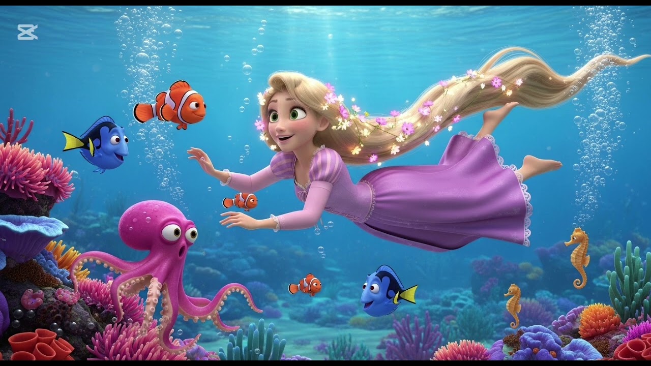 🐠🐙 Underwater Friends – Part 1 🌊🎵 | 1-Minute Kids Song