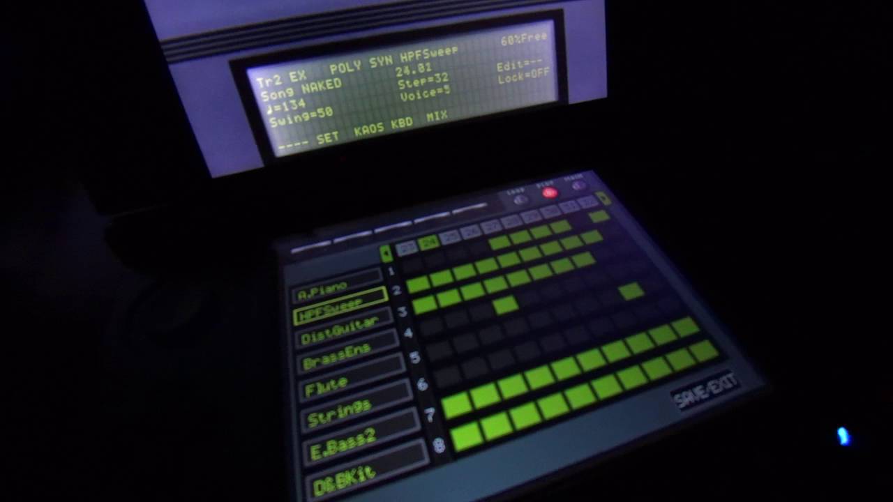 【KORG M01D】RIDGE RACER TYPE 4『Naked Glow』