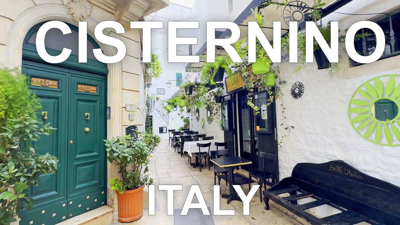 Cisternino - Charming Whitewashed Hilltop Old Town in Puglia, Italy