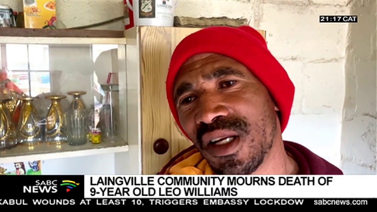 Laingville community in St Helena Bay mourn the death of 9- year-old Leo Williams