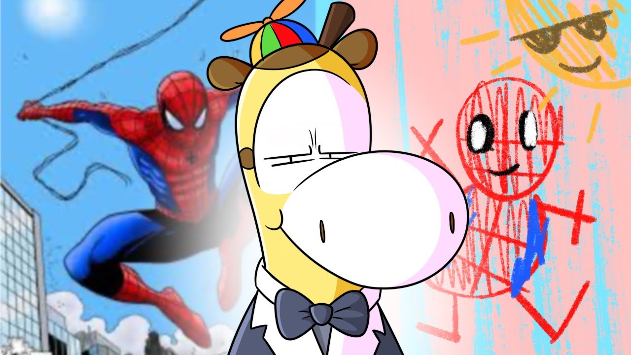 Je dessine des personnages comme un enfant