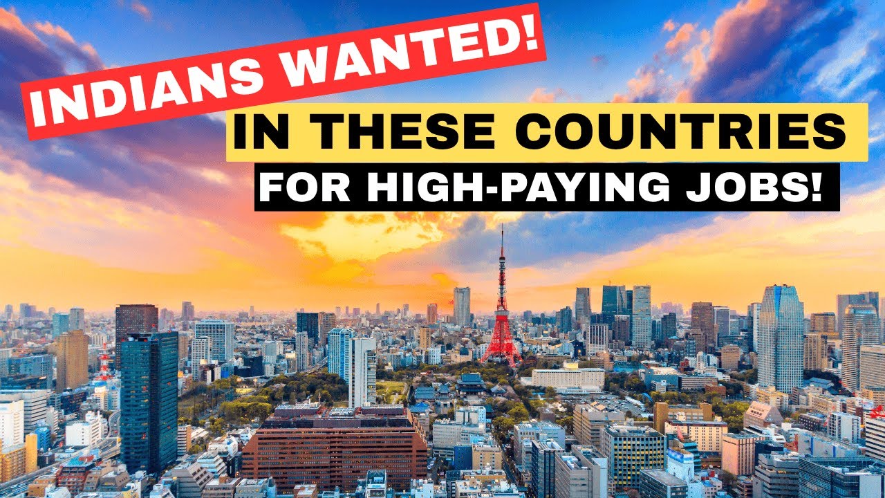 10 Best Countries for Indians to Work Abroad in 2025 Revealed! | High Salary Jobs & Easy Work Visas