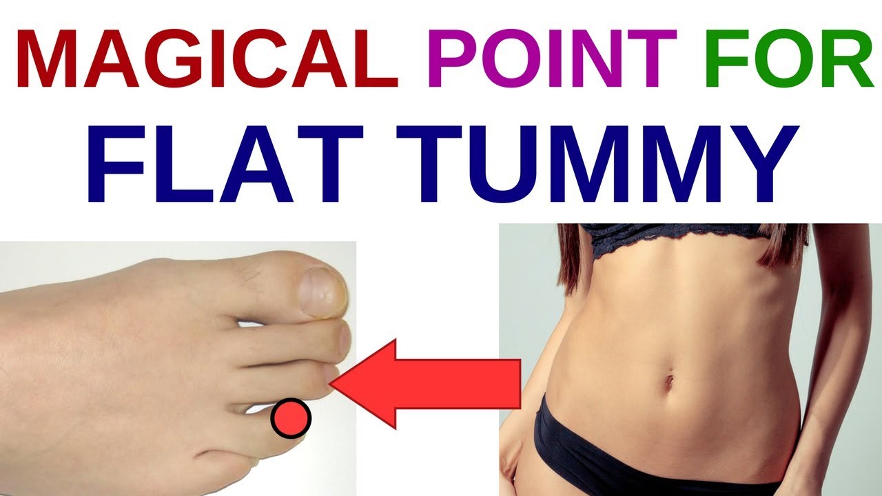 ACUPRESSURE POINTS For FLAT TUMMY/Acupressure Points For FLAT BELLY/Acupressure For FLAT STOMACH