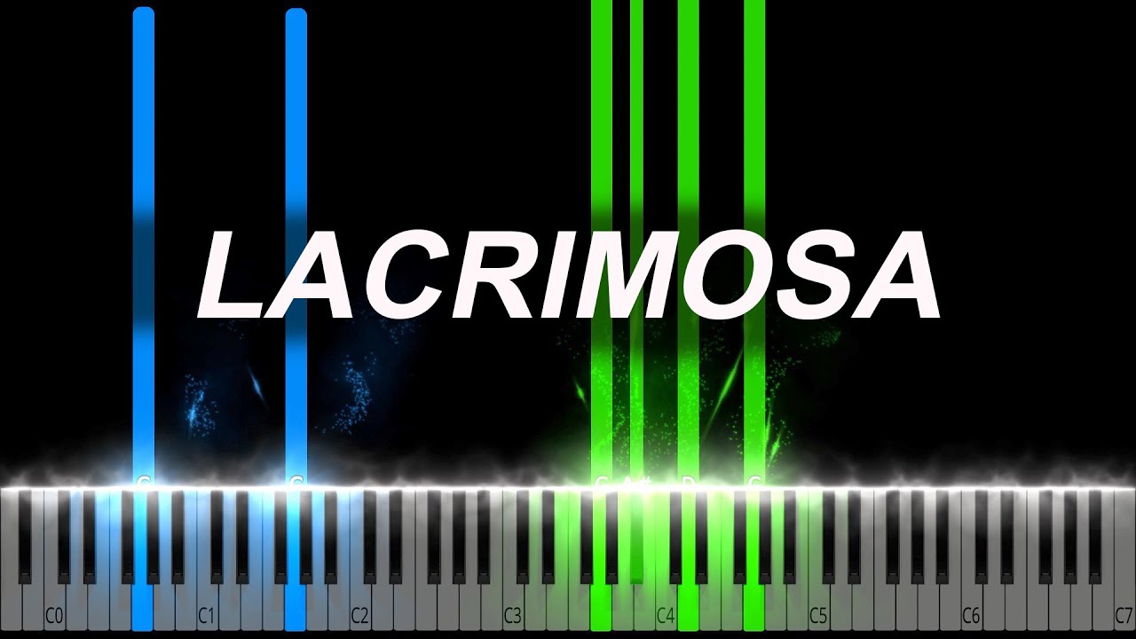 Mozart - Lacrimosa Piano Tutorial