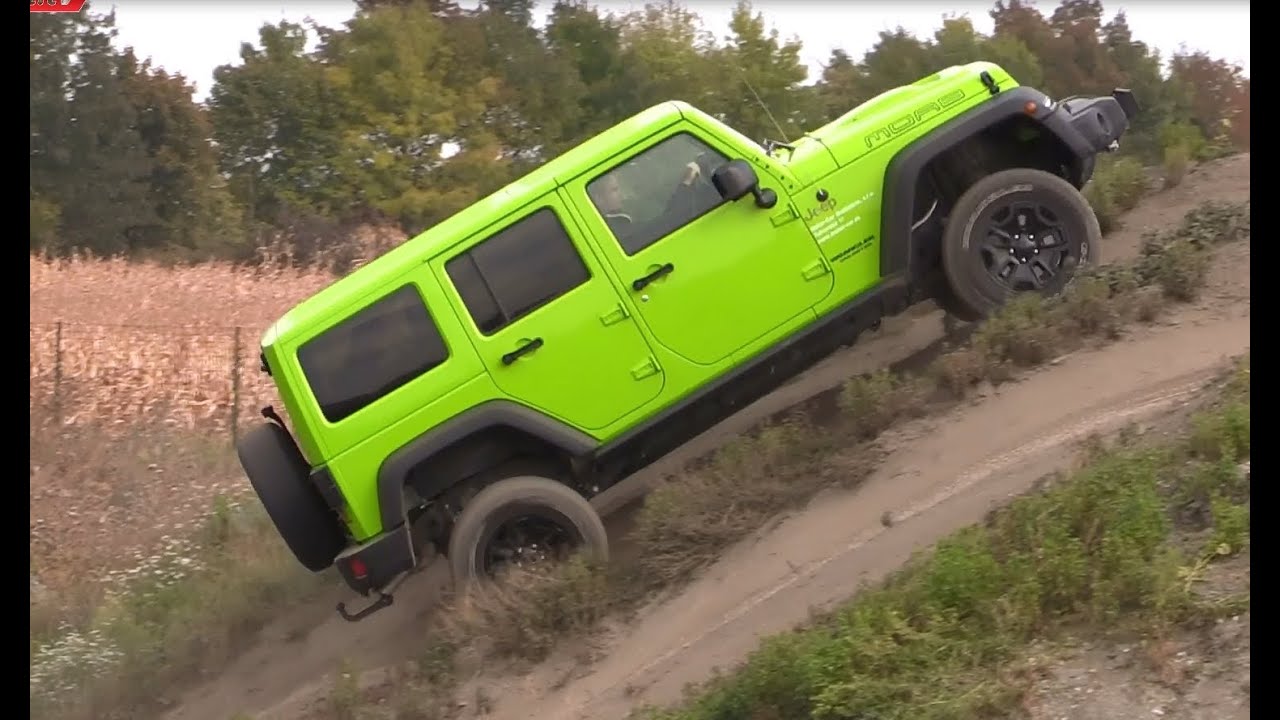 Jeep Wrangler Unlimited - Offroad test