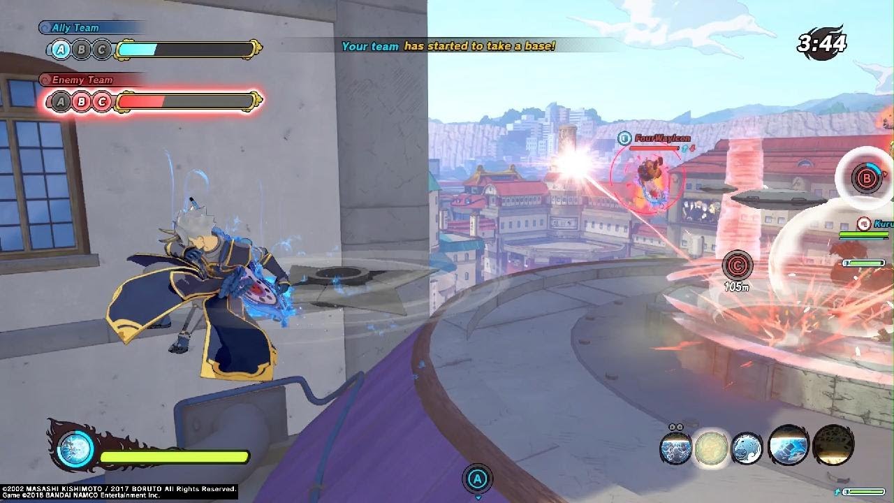 Crazy base battle NWL