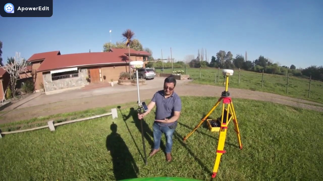 Replanteo de datos en RTK con equipo GNSS Trimble R4